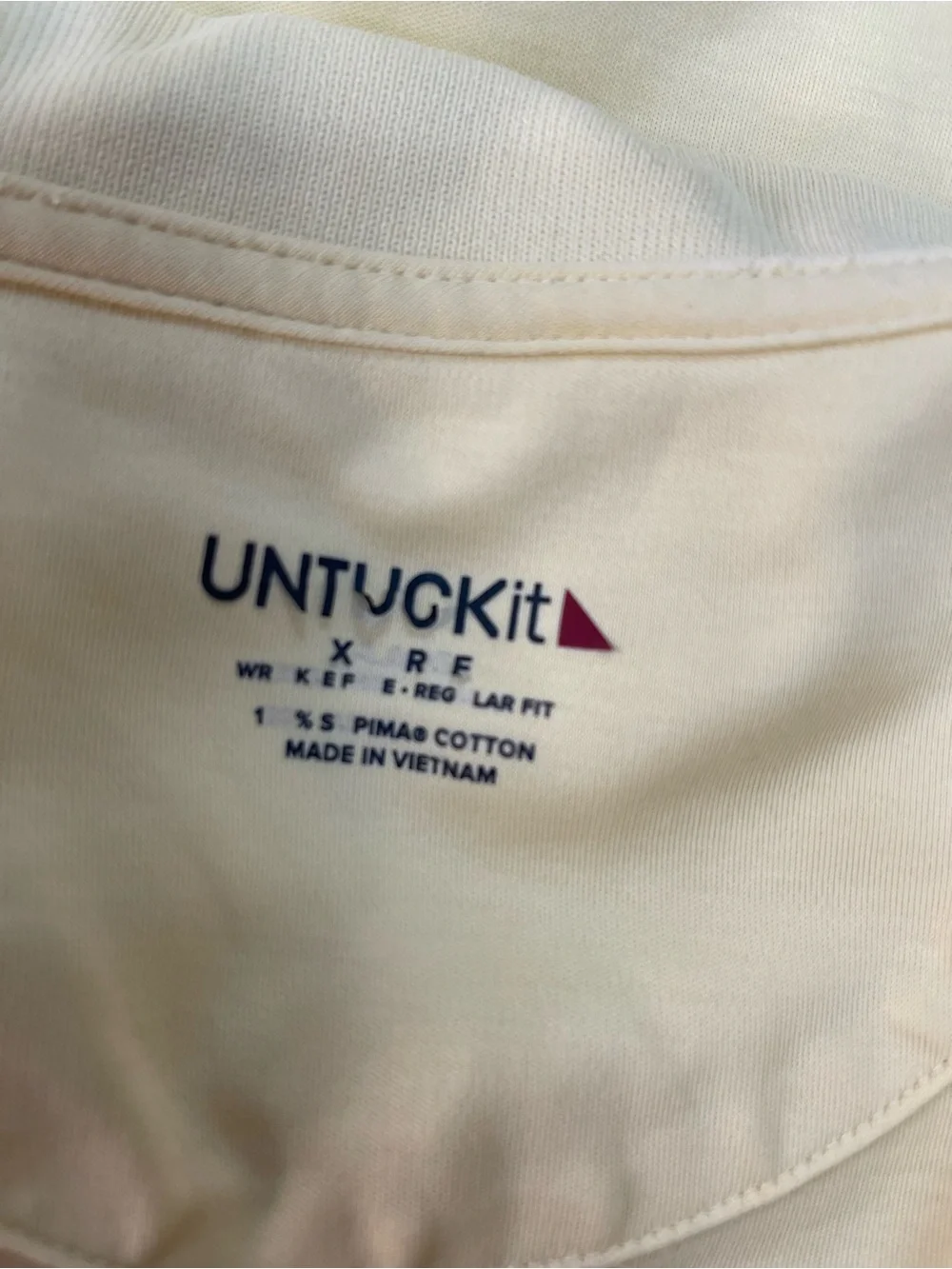 UNTUCKit Damaschino Short Sleeve Polo Yellow
